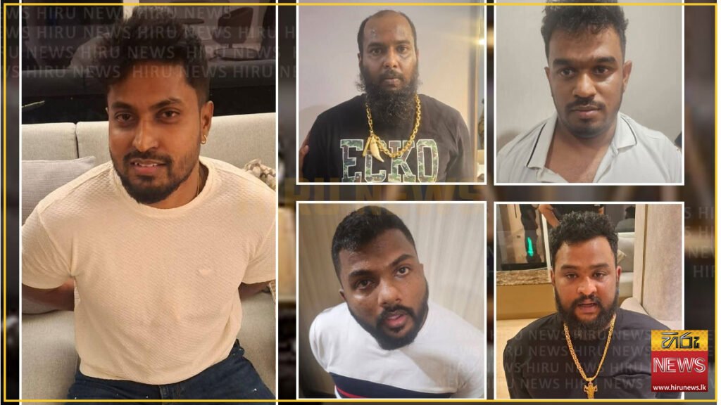 TOKOH-TOKOH DUNIA BAWAH TANAH SRI LANKA DIEKSTRADISI DARI INDONESIA