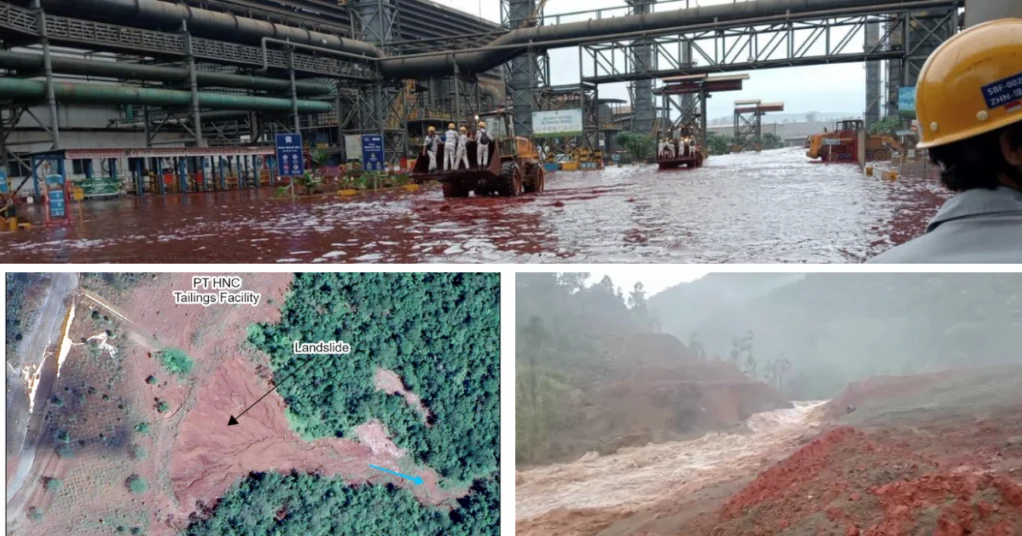 Indonesia: Keselamatan penduduk dan pekerja terancam akibat beberapa bendungan yang jebol di Kawasan Industri Morowali, tempat pengolahan nikel