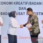 Ekonomi kreatif Indonesia melampaui target penciptaan lapangan kerja pada tahun 2025.