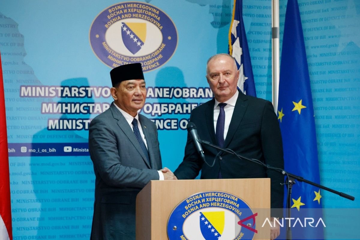 Indonesia dan Bosnia dan Herzegovina menandatangani Nota Kesepahaman (MoU) tentang kerja sama pertahanan.