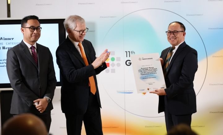 Diplomasi Digital Indonesia Raih Penghargaan Internasional