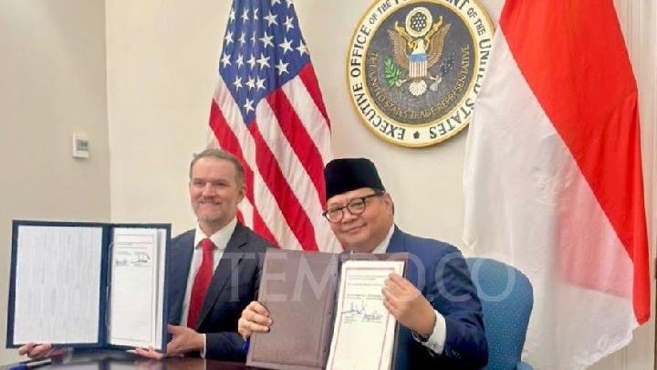 Indonesia dan Amerika Serikat Menandatangani Perjanjian Perdagangan untuk Aliansi Era Emas Baru