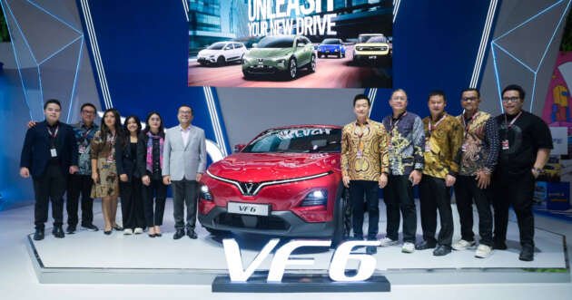 VinFast VF6 debut dalam versi RHD di Indonesia – SUV listrik segmen B dengan jangkauan hingga 399 km menurut WLTP; mulai dari RM103k.