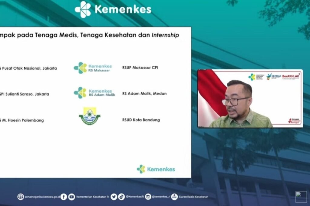 Indonesia meluncurkan program vaksinasi campak bagi tenaga kesehatan