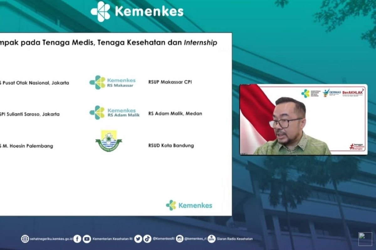 Indonesia meluncurkan program vaksinasi campak bagi tenaga kesehatan