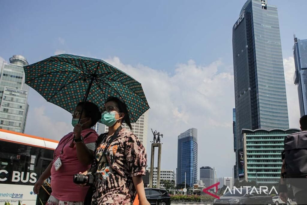 BMKG memperkirakan suhu panas di Indonesia akan menurun