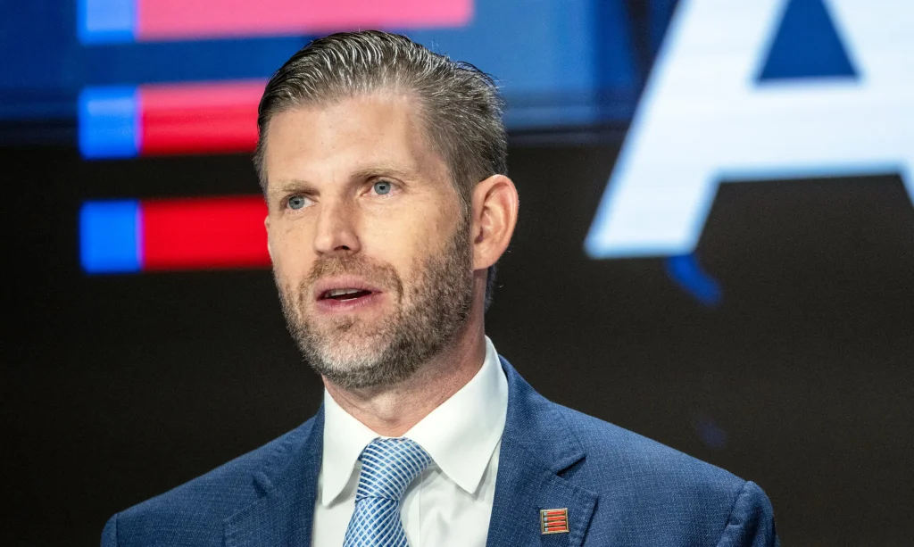 Eric Trump mengatakan bahwa presiden Indonesia yang terekam secara tidak sengaja itu sedang menanyakan ayahnya mengenai urusan keluarga