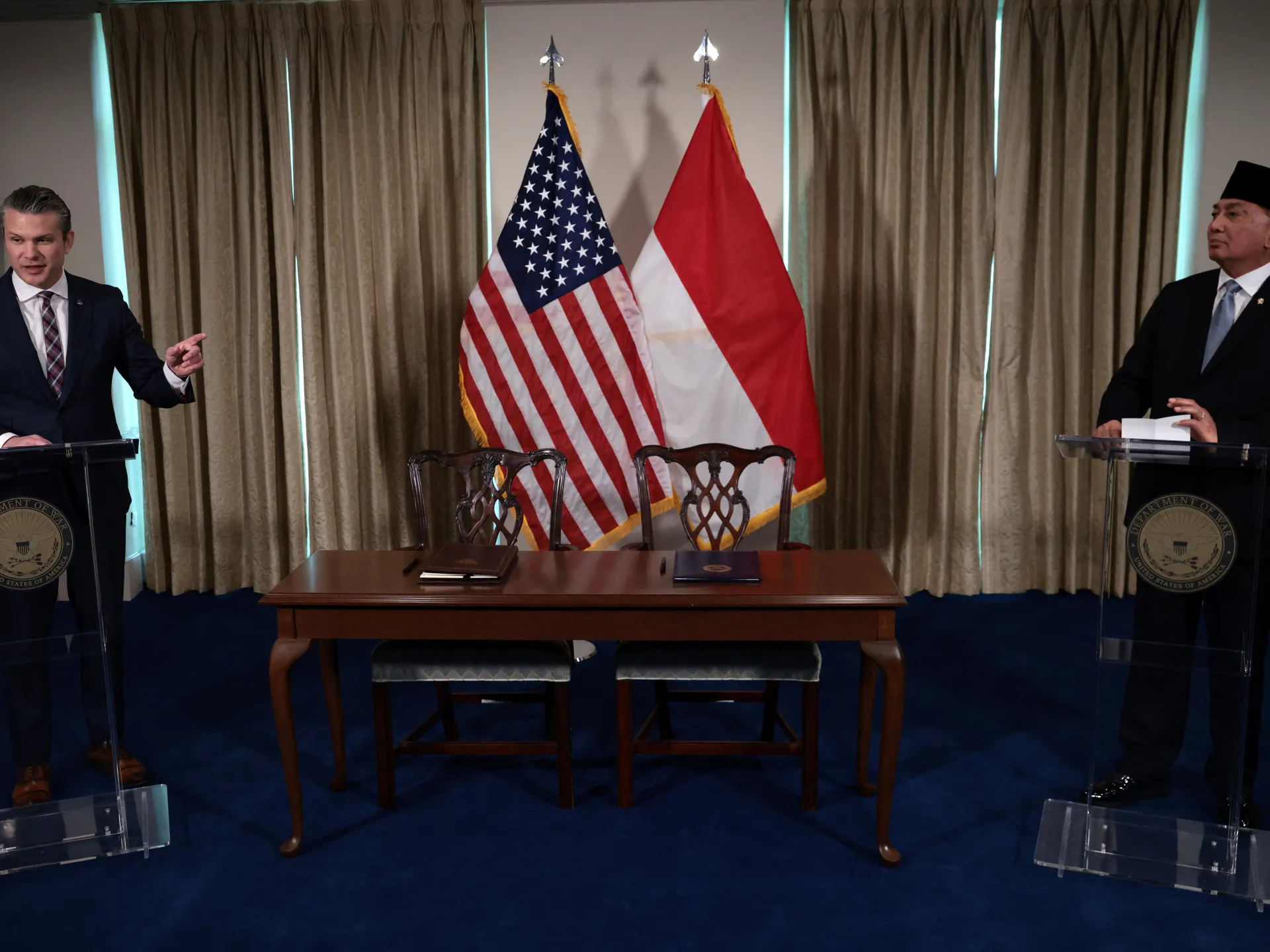 Indonesia dan AS menandatangani perjanjian kerja sama pertahanan yang ‘penting’