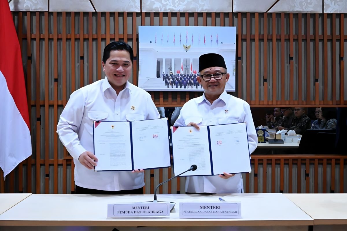Kementerian-kementerian di Indonesia bekerja sama untuk meningkatkan program olahraga di sekolah