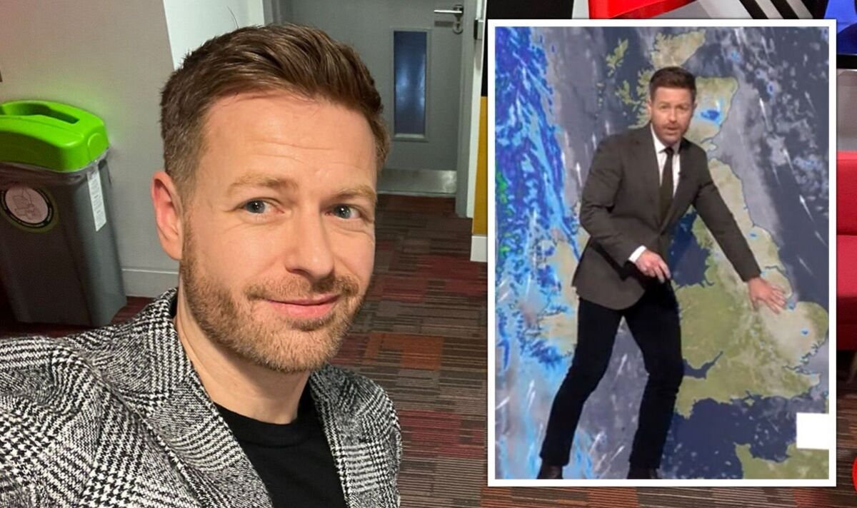 Tomasz Schafernaker dari BBC terjebak dalam gempa bumi dahsyat dan badai petir di Indonesia
